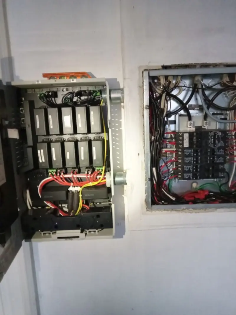 Electrical panel upgrade completed for Indoor Lighting Installation in Donora